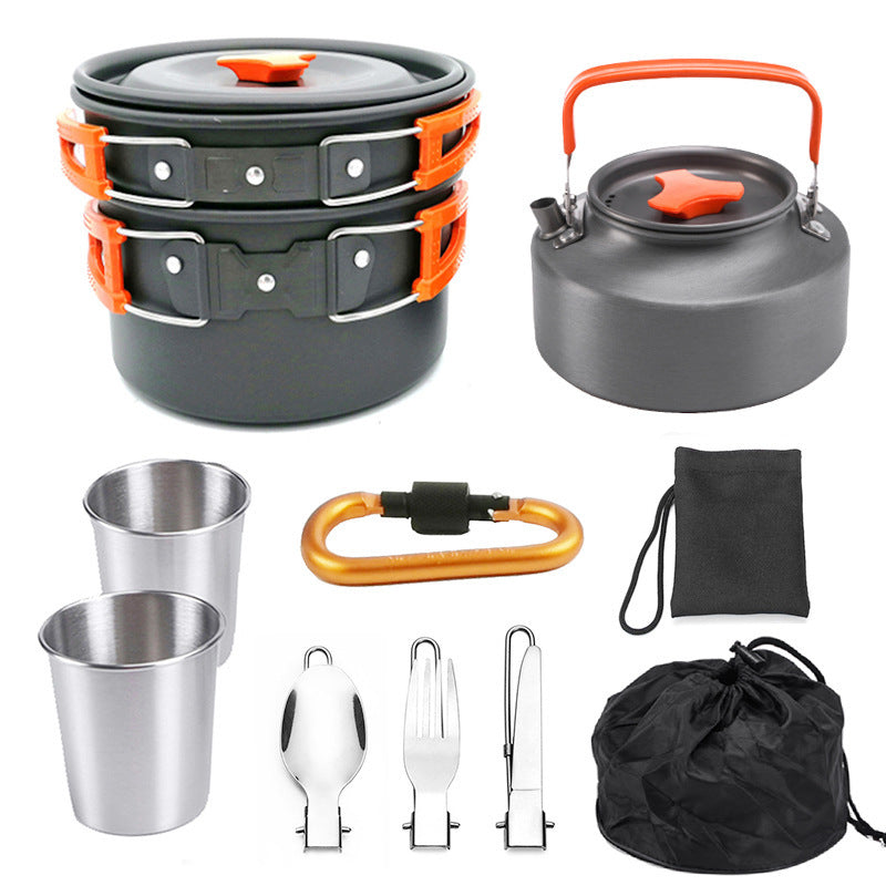 The Ultimate Outdoor Portable Cookware Mess Kit: Your Adventure Companion