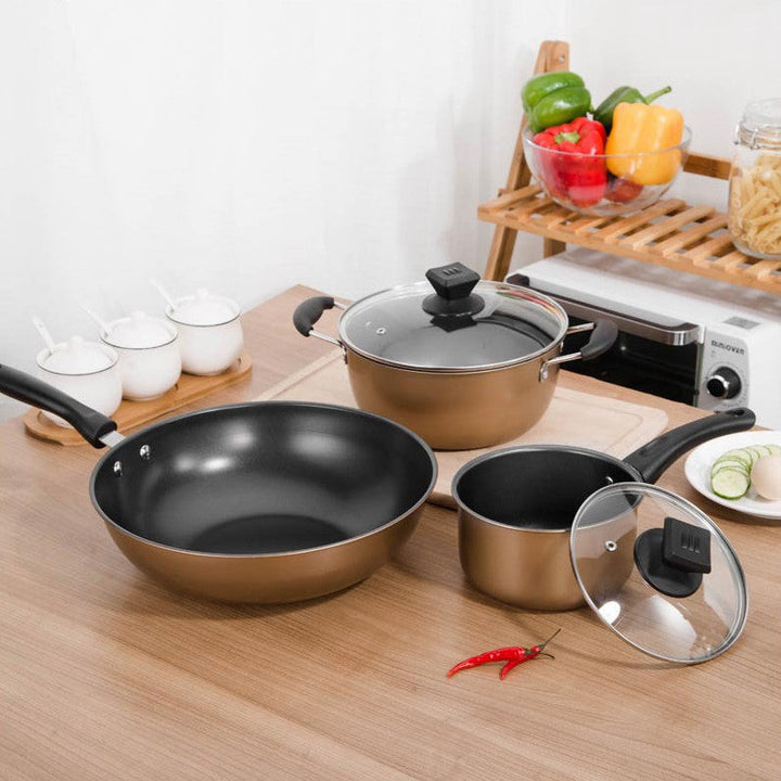 Elevate Your Cooking with Our Set of Pot Kitchen Cookware