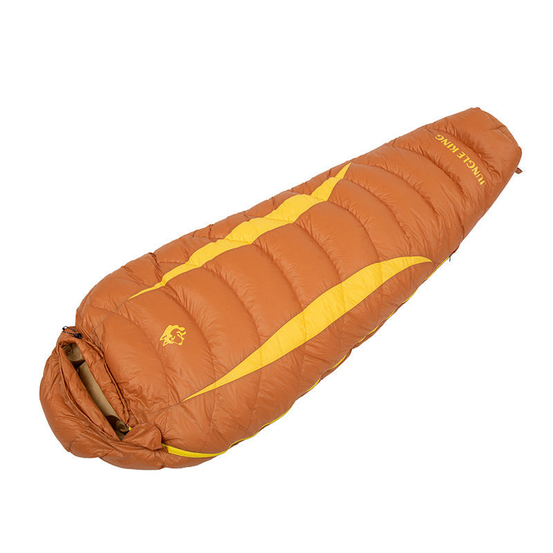 Experience Ultimate Comfort with Our Thickened Down-filled Sleeping Bag