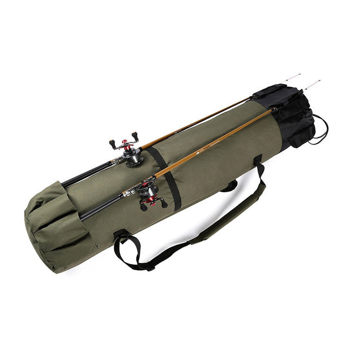 Gear Up for Adventure with the Fishing Gear Cylindrical Fishing Bag