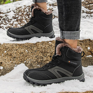 Experience Ultimate Comfort with Velvet Warm Plus Size Hiking Boots
