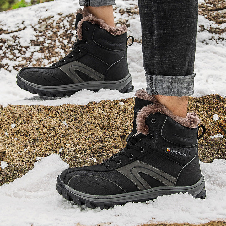 Experience Ultimate Comfort with Velvet Warm Plus Size Hiking Boots