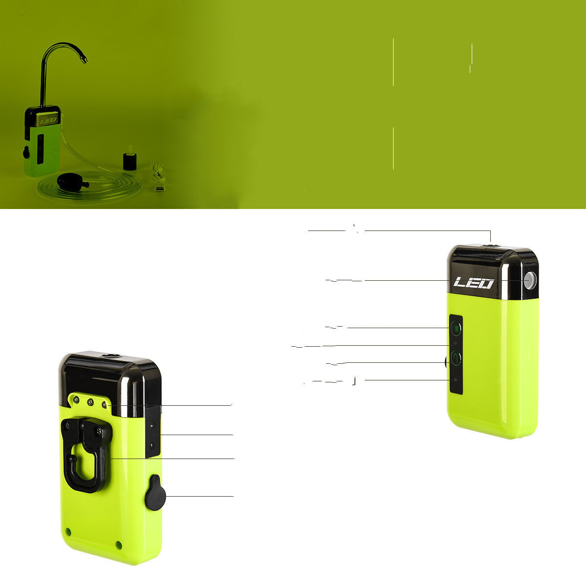 Hand Washing Water Fishing Gear