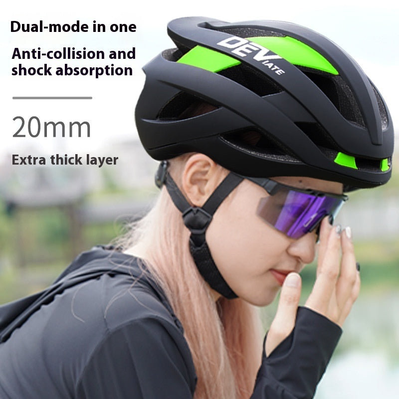 Bicycle Helmet Full Boud Edage Belt