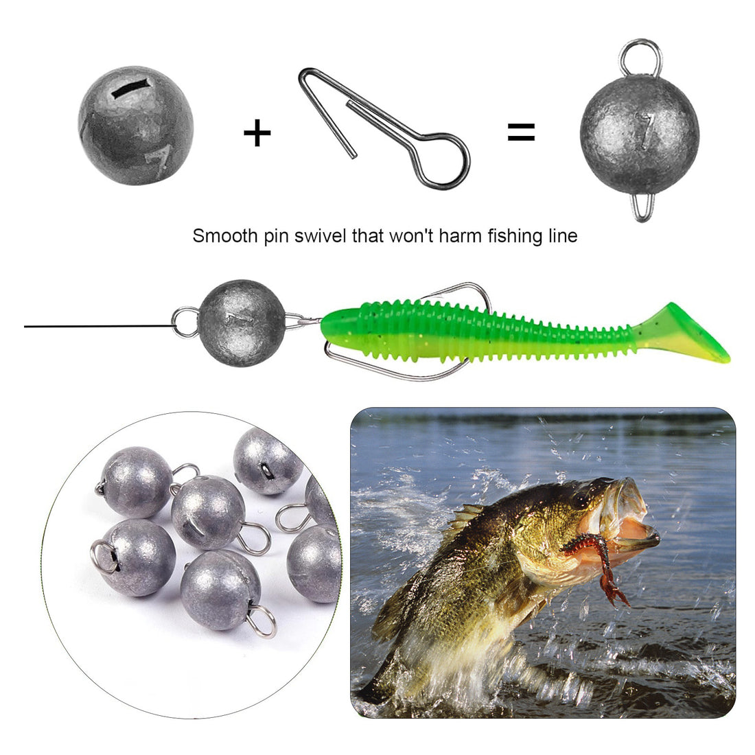 Sinker Sea Fishing Gear Black Box