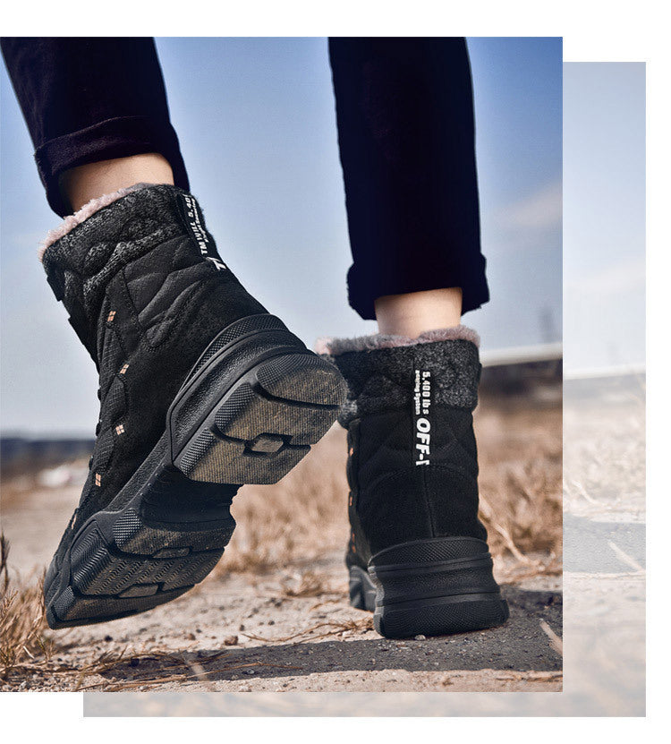 Thick-Soled Hiking Shoes