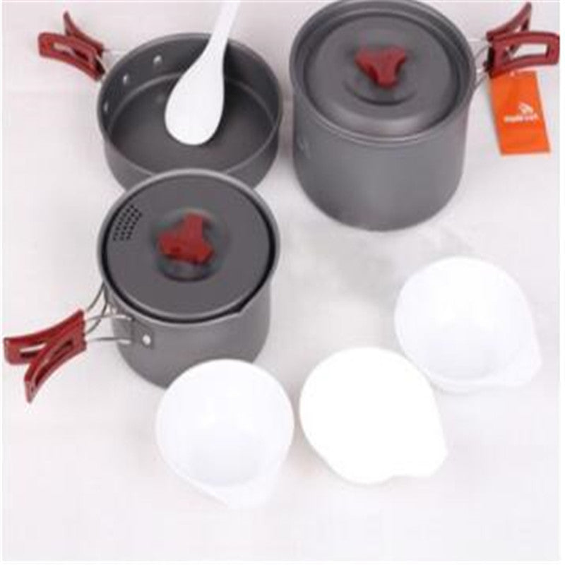 Picnic cookware set camping pot
