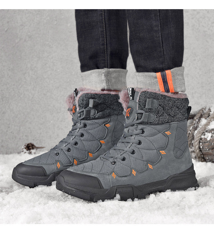 Thick-Soled Hiking Shoes