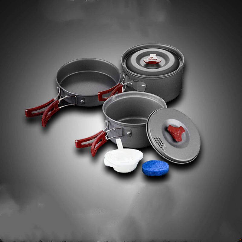 Picnic cookware set camping pot