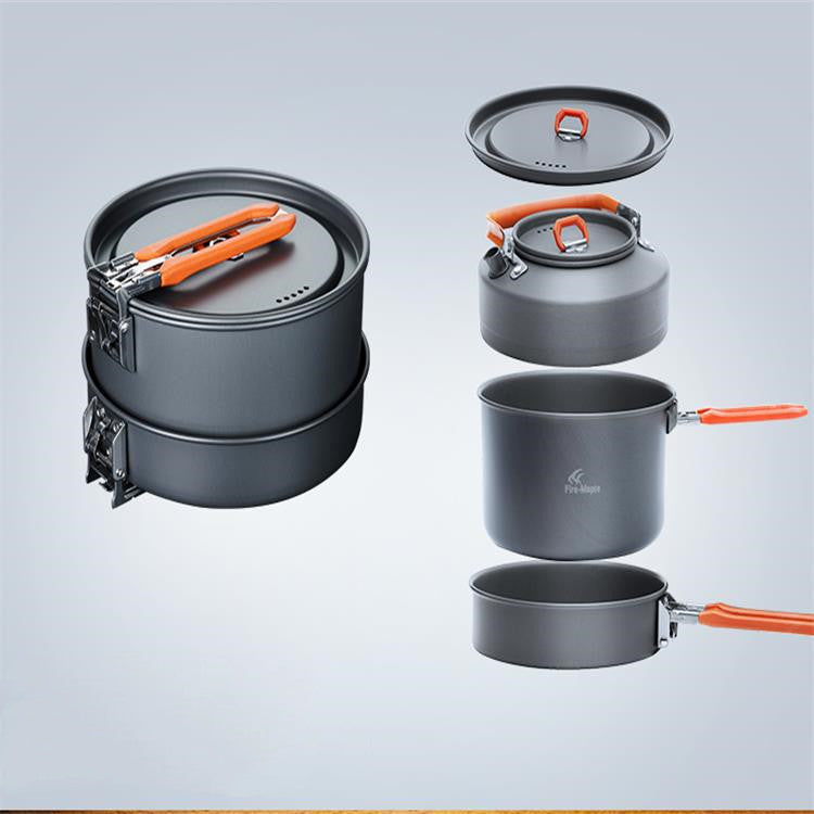 Outdoor Camping Picnic 2-3 Portable Cookware Set