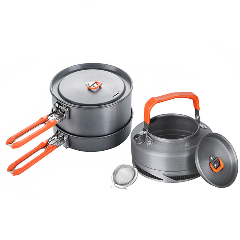Portable Camping Cookware Picnic Heat Set