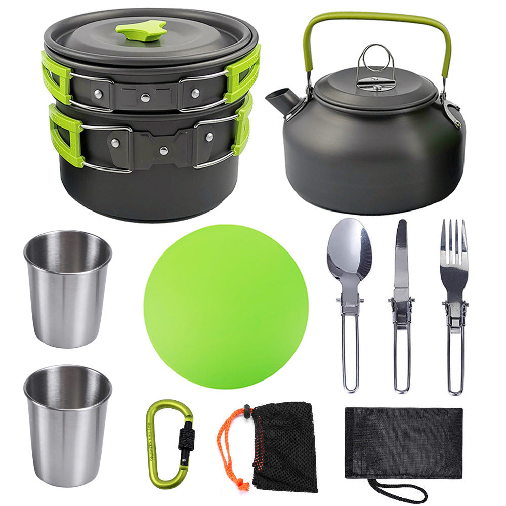 Outdoor Camping Cookware Travel Tableware