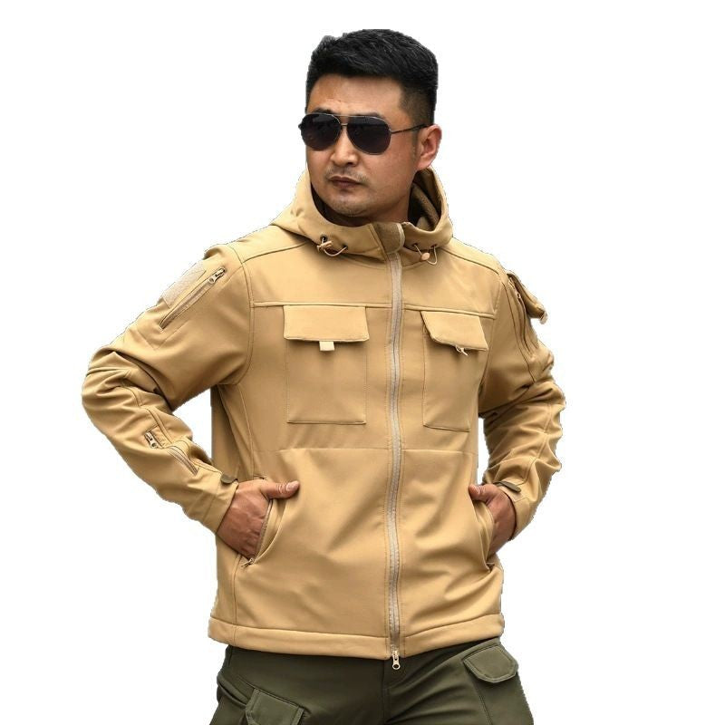 Shell Jacket Camouflage Cold Sports