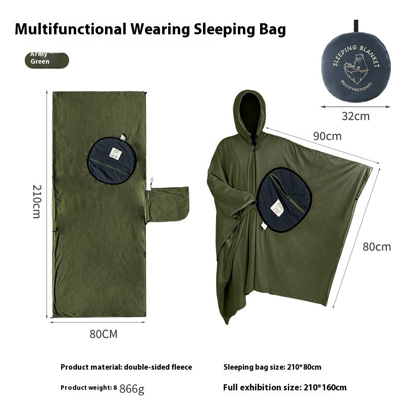 Multi-purpose Cloak Sleeping Bag Outdoor