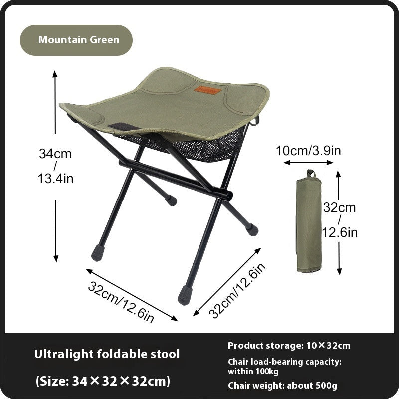 Portable Fishing Stool Ultralight Folding Chair