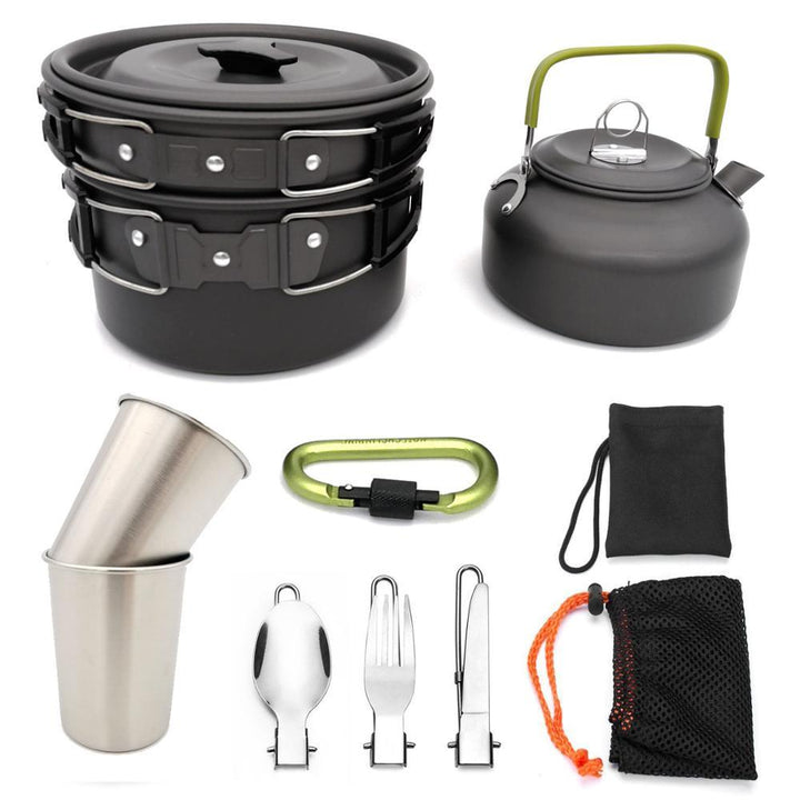 Outdoor Camping Cookware Travel Tableware