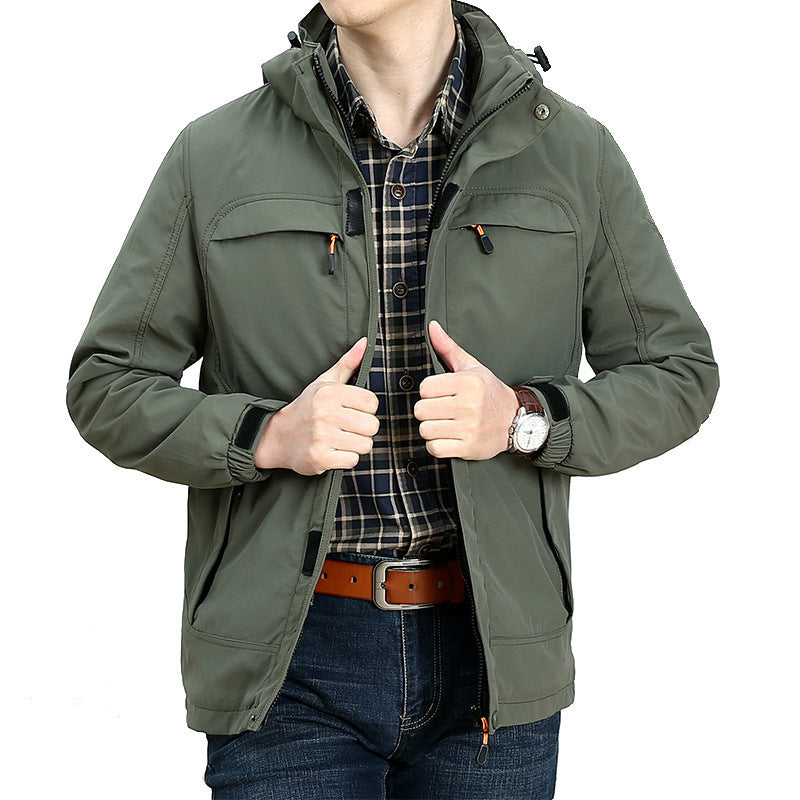Men's quick-drying outdoor jackets
