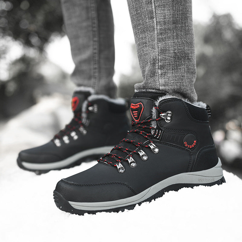 Ankle Boots Hiking Lace-up Shoes