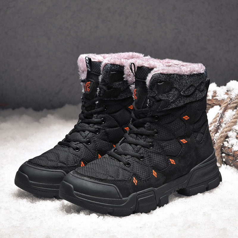 Thick-Soled Hiking Shoes