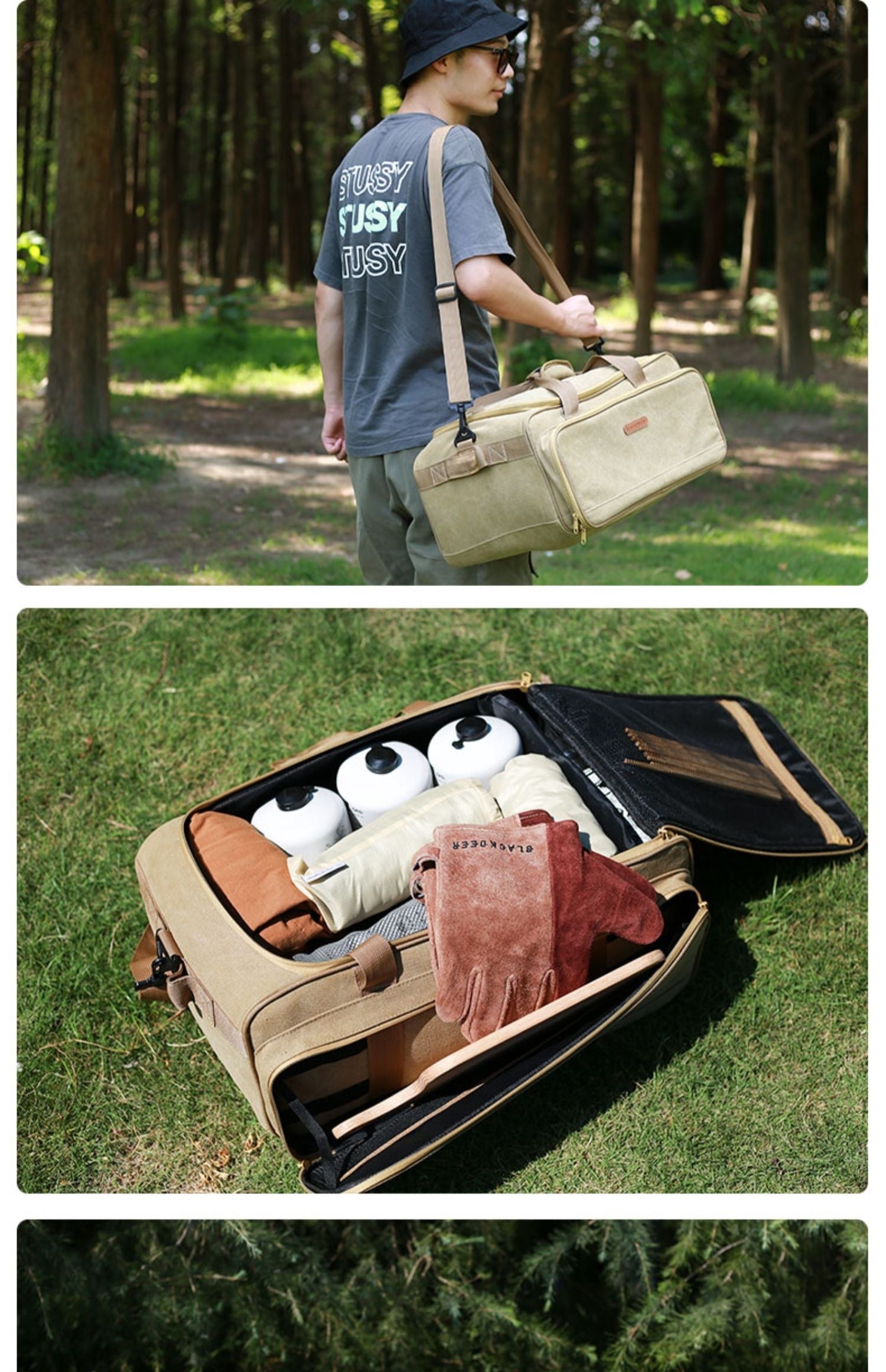 Tank Stove Cookware Kitchenware Picnic Bag