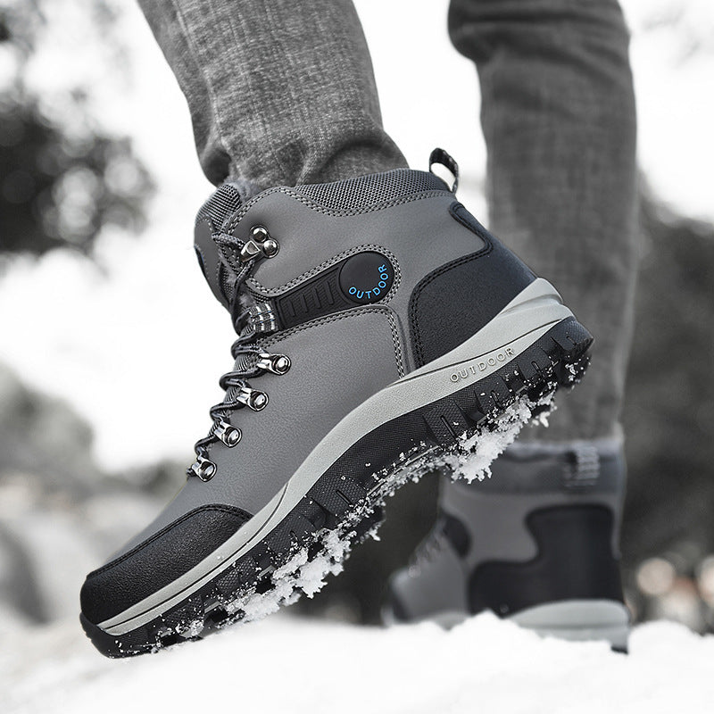 Ankle Boots Hiking Lace-up Shoes