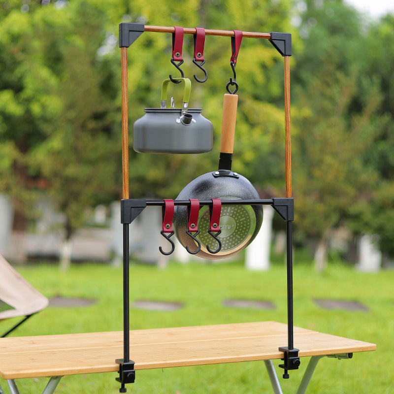 Outdoor Camping Rack For Deskrage Hook For Picnic