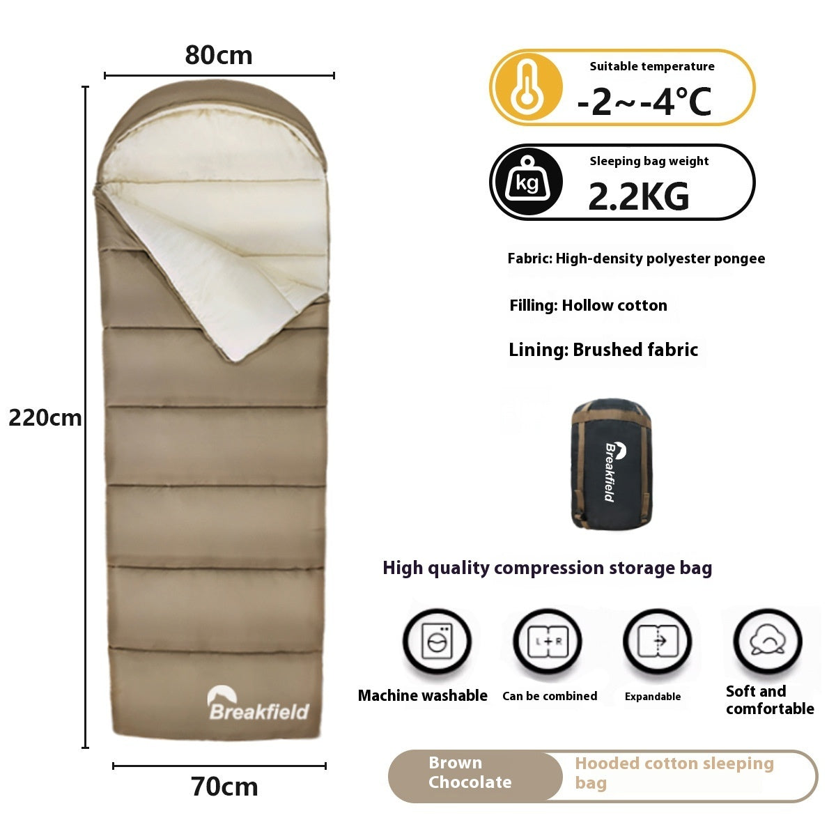 Waterproof Cotton Sleeping Bag